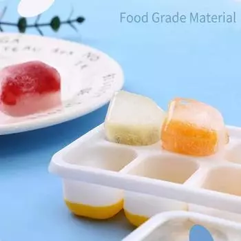 Силиконовый лоток для льда с 14 сетками, коробка для изготовления кубиков льда, нетоксичный прочный бар, паб, винный чайник для изготовления кубиков льда, кухонные инструменты, аксессуары жёлтый