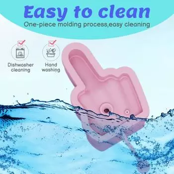 Силиконовый лоток для льда, средний палец, большой палец, форма для кубиков льда, не содержит бисфенола-А, легко снимается, герметичен, можно мыть в посудомоечной машине, безопасен, льдогенератор для виски, коктейлей, кофейных напитков A серый