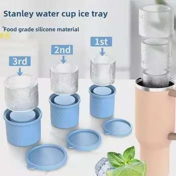 Силиконовый лоток для льда Stanley: Легкосъемная форма для льда и контейнер для льда