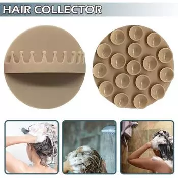 Силиконовый ловушка для волос настенный ловушка для волос присоска ловушка для волос предотвращение