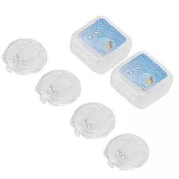 Силиконовый магнитный зажим для носа против храпа портативное мини-устройство против храпа набор устройств для помощи при сне