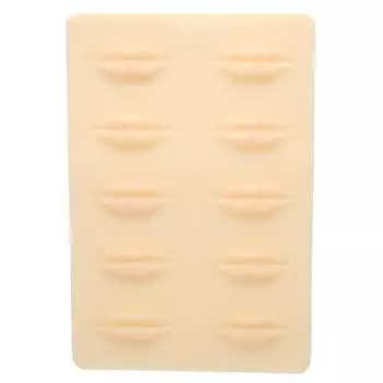 Силиконовый макияж Татуировка губ Практика кожи Микроблейдинг Практика кожи для начинающих художников