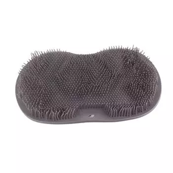 Силиконовый массажный коврик для ванны, массажная подушка для ног в ванной, нескользящая накладка для растирания ног, скраб-массажер