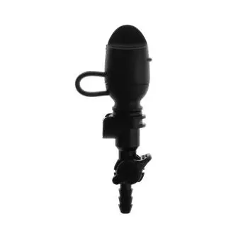 Силиконовый мешок для воды, питьевая система, клапан, насадка, баллон, черный цвет