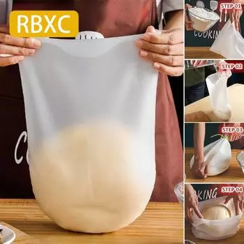 Силиконовый мешок RBXC для замешивания теста Пищевой силиконовый мешок для теста белый
