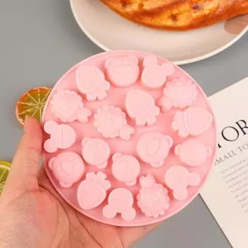 Силиконовый мини-фруктовый пончик для выпечки своими руками, десертов, печенья, кухонного инструмента