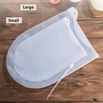 Силиконовый мир 1,5/3 кг силиконовый мешок для замешивания теста, мешок для смешивания муки, универсальный миксер для теста для хлеба, выпечки, пиццы, кухонные инструменты