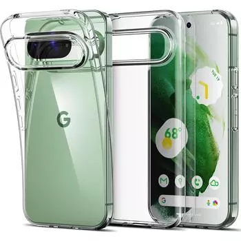 Силиконовый мягкий ультратонкий прозрачный чехол для Google Pixel 9 8A 8 7 7A 6A 6 Pro XL чехол для телефона ударопрочный прозрачный тонкий полный защитный чехол Pixel 6