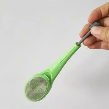 Силиконовый набор для заваривания чая и ситечка - Кухонные принадлежности зелёный