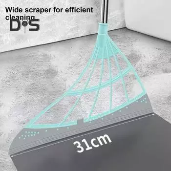 Силиконовый набор щеток для уборки пола, резиновая щетка, многофункциональная щетка для уборки, эргономичный дизайн, скошенная щетка 45 градусов A серый