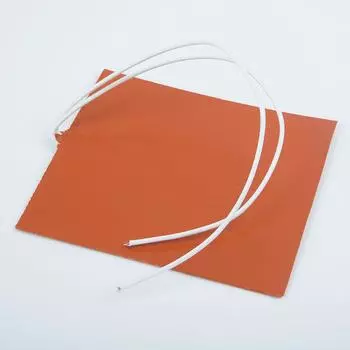 Силиконовый нагревательный коврик для принтера, нагревательный коврик 12 В 12 Вт 100x120 мм, электрические силиконовые резиновые грелки