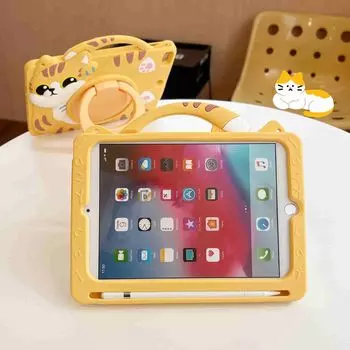 Силиконовый настольный чехол-подставка для Apple iPad 10, 10,9 дюймов (2022) A2588 A2589 A2591 С прорезью для ручки Корпус Funda