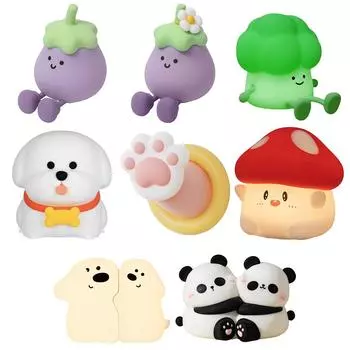 Силиконовый ночник Pat, атмосферный свет, милый детский ночник для декора стола H