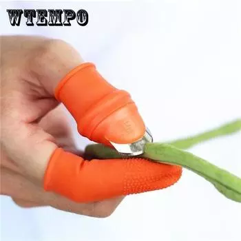 Силиконовый нож для большого пальца, защита для пальцев, мини-нож для овощей, ножницы для растений