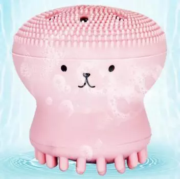 Силиконовый осьминог Очищающая щетка Очищающий очиститель пор Отшелушивающая щетка для мытья кожи Массаж кожи лица Средства для мытья кожи