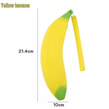 Силиконовый пенал большой вместимости для детей - Милый дизайн с фруктами и овощами