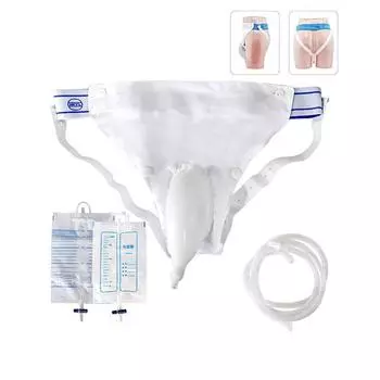 Силиконовый писсуар для мужчин и женщин, герметичный писсуар-кровать для пожилых людей, мешок для мочи для взрослых, женский мочевой катетер Men only