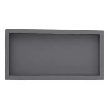 Силиконовый поднос для хранения, небьющийся, кольцо для ключей, подставка для мыла, подставка для раковины, столешница серый