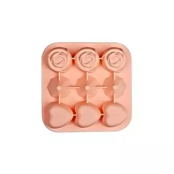 Силиконовый поднос для кубиков льда с крышкой Виски с бриллиантами в форме сердца и розы Большая форма для льда 3-в-1 Герметичная машина для приготовления кубиков льда для медленно тающих коктейлей, напитков розовый