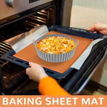 Силиконовый подстаканник Swisss 104 с антипригарным покрытием для выпечки в духовке, коврик для рулета, многофункциональный коврик для стола, термостойкий коврик для детей One Size оранжевый