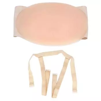 Силиконовый протез живота для ролевых игр, наполнитель из хлопка, искусственный беременный живот для реквизита в кино 7?8 7?8 Months XL