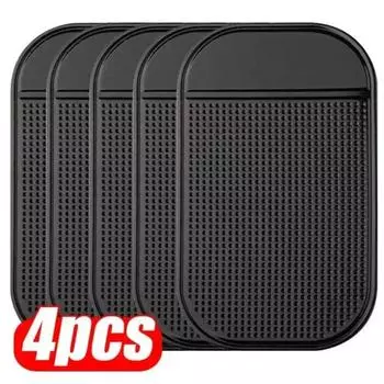 Силиконовый противоскользящий коврик для приборной панели автомобиля, держатель для хранения телефона, нескользящий липкий коврик для хранения телефона в салоне автомобиля