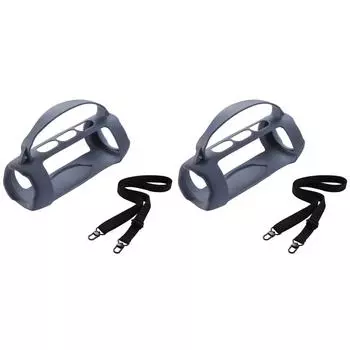 Силиконовый противоударный чехол для динамика JBL Charge 5 Wi-Fi (синий)