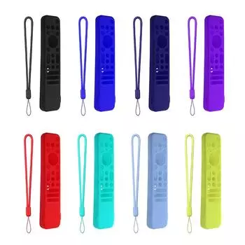 Силиконовый противоударный чехол, противоскользящие чехлы для пульта дистанционного управления, противоударные аксессуары для смарт-телевизоров SONY RMF-TX810U TX811U TX910U 2024 синий