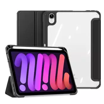 Силиконовый прозрачный чехол из искусственной кожи для iPad Air 5 4 10,9 поколения, чехол для Apple iPad Mini 6, магнитный чехол с пеналами iPad Mini 6 8.3 чёрный