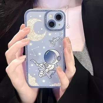 Силиконовый прозрачный чехол Zhitai Cartoon для iPhone 11/12/13/14 Pro Max iPhone 11 Pro Max