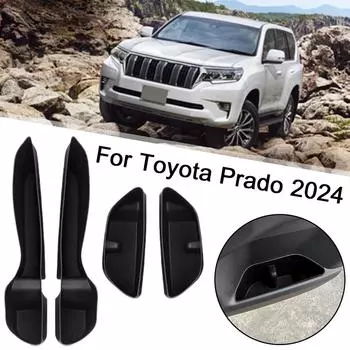Силиконовый ящик для хранения в дверце автомобиля для Toyota L для AND CRUISE для RL Forand Cruiser 250 Series для левого и правого привода