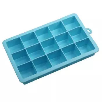 Силиконовый ящик для льда квадратный кубик льда абразивный домашний бар DIY льдогенератор 15 сетка силиконовая решетка для льда