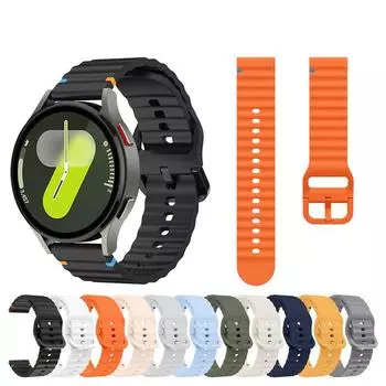 Силиконовый ремешок 22 20 мм для часов HUAWEI WATCH GT 4 Pro Band 46 мм GT 3 SE 2 42 мм HONOR Magic Watch4 GS 3 Pro Samsung Xiaomi сменный браслет 20mm оранжевый