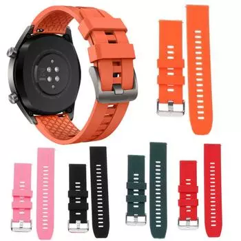 Силиконовый ремешок для часов 22 мм для часов Samsung Galaxy Watch 46 мм/Gear S3/Huawei Watch GT