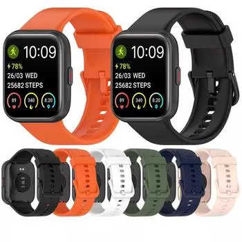 Силиконовый ремешок для часов, быстросъемный браслет для SKG V7/V7 Pro Smartwatch Band, сменный силиконовый ремешок, гибкий ремень зелёный