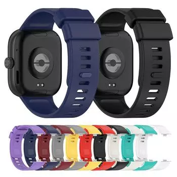 Силиконовый ремешок для часов Redmi Watch 5/4 Smart Watch Band For Redmi Watch 4 чёрный