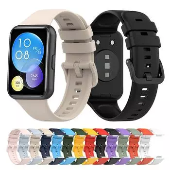 Силиконовый ремешок для часов Huawei Watch Fit 2, браслет для Huawei Watch Fit2 Active, ремешок для часов Correa For Huawei Watch Fit 2 армия зеленый