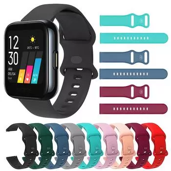 Силиконовый ремешок для часов Realme Watch 3/2 Pro, сменный ремешок для часов Realme, ремешки для часов Realme