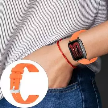 Силиконовый ремешок для часов Yousheng, регулируемый ремешок для часов, приятный для кожи, устойчивый к поту, быстросъемный ремешок для часов, сменные детали для Huawei GTS4 Mini 20mm светло-серый