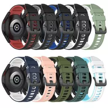 Силиконовый ремешок для Galaxy Watch 4 Classic, ремешок 46 мм/42 мм. Официальный силиконовый ремешок для часов 4.