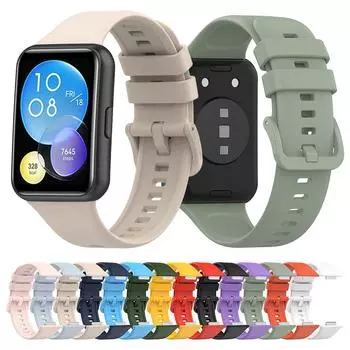 Силиконовый ремешок для Huawei Watch Fit 2 Active Браслет Ремешок для часов Huawei Watch Fit2 Band Huawei Watch Fit 2 белый