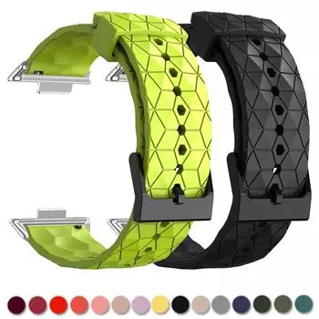 Силиконовый ремешок для Huawei Watch Fit 3 Дышащий браслет с футбольным узором для умных часов Huawei watch fit3 Аксессуары для браслетов Huawei FIT 3