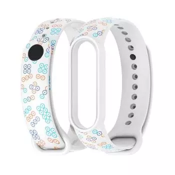 Силиконовый ремешок для Mi Band 3, 4, 5, 6, 7, сменный ремешок для часов, браслет, умный мягкий браслет, аксессуары For Mi Band 3/4/NFC