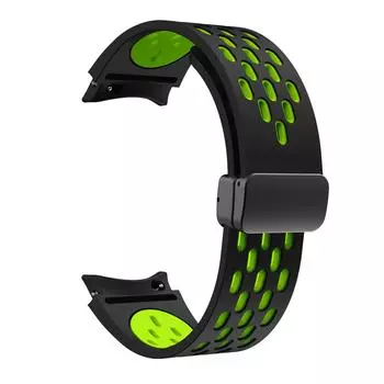 Силиконовый ремешок для Samsung Galaxy Watch 7 6 5 4 40 мм 44 мм 5Pro 45 мм Магнитная застежка No Gaps Band 6 Classic 43 мм 47 мм 42 Браслет Watch 4 5 6 7 40MM