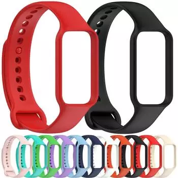 Силиконовый ремешок для Xiaomi Band 8 Active Sport Belt Bracelet Wristband Watchband Сменные аксессуары для Xiaomi Mi Band 8 Active Strap for xiaomi band 8 active чёрный