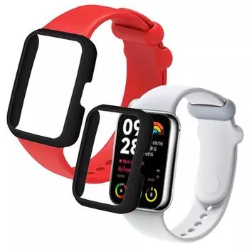 Силиконовый ремешок для Xiaomi Mi Band 8 Pro, мягкий дышащий браслет, защитный чехол, бампер, чехол For Xiaomi Mi Band 8 Pro бежевый