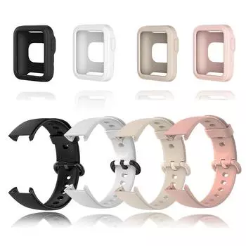 Силиконовый ремешок для Xiaomi Mi Watch 2 Lite с мягким чехлом, сменный ремешок для часов, браслет Redmi Watch Mi Poco, браслет