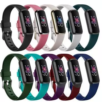 Силиконовый ремешок Fitbit Luxe — официальный браслет