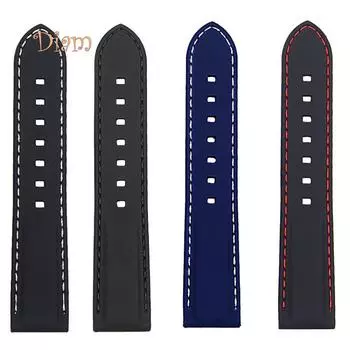 Силиконовый ремешок Hara для часов с пряжкой, сменный браслет 22mm