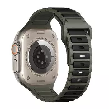 Силиконовый ремешок, спортивные ремешки, влагостойкие ремешки для часов, регулируемый силиконовый браслет для Apple Watch 9/8/7/Ultra S10 38 40 41 S10 42 мм Orange White